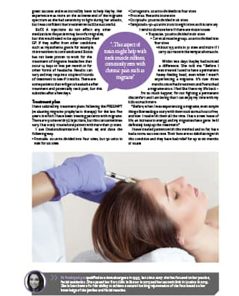 Aesthetic Medicine article