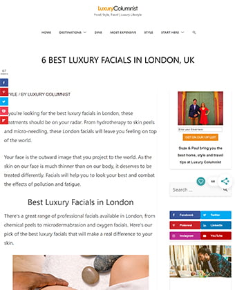 Luxury Columnist